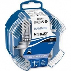 NEOLUX лампочка EXTRA LIGHT 12V H4 55W (евробокс 2шт)